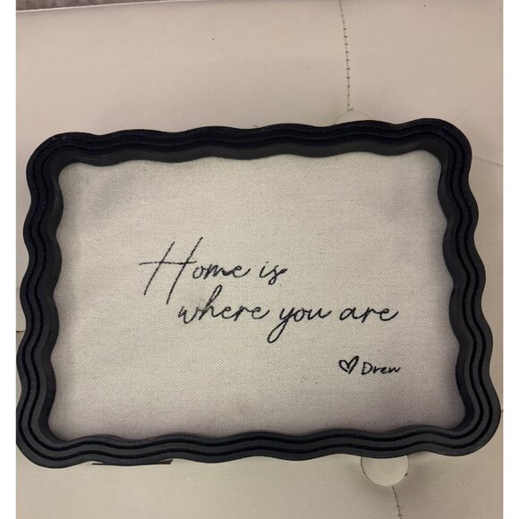 Double-Sided Drew Barrymore Home Decor Sign Canvas Frame Inspirational - Picture 5 of 14